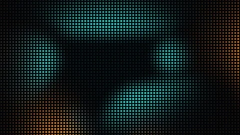 Cinematic Neon Data Grid Seamless Loop Background Stock Footage 345285409