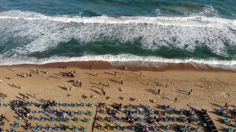 Cinematic Ocean waves Stock Footage 118386451