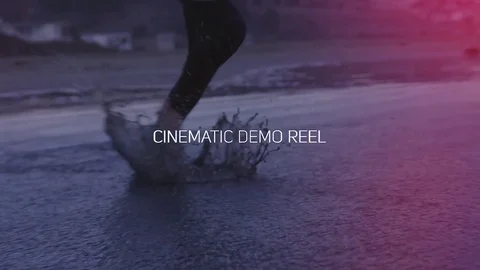 Cinematic Production Demo Reel After Effects stock