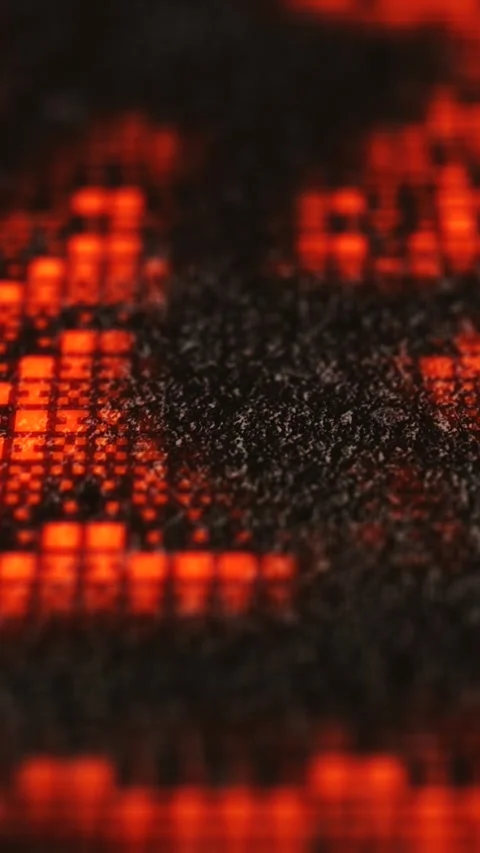 Cinematic Retro Alien Hieroglyphs Activate over Ruins - Government Coverup - Stock Footage 327828897