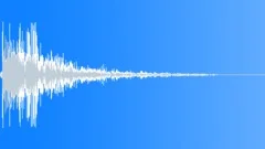 Cinematic Scifi Drum Impact Hitting 2 Sound Effect