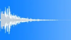 Cinematic Scifi Drum Impact Hitting 5 Sound Effect