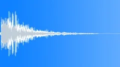 Cinematic Scifi Drum Impact Hitting 6 Sound Effect