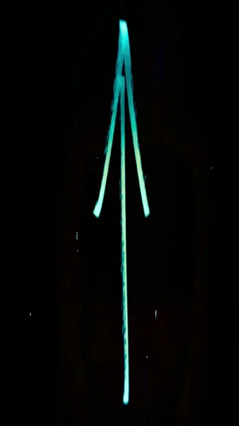 Cinematic screen transition. Burn effect animation. Vídeo Stock 339778902