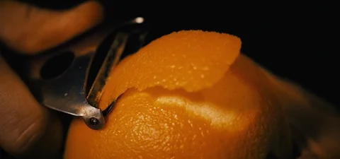 Cinematic Shot of a Bartender Making an Old Fashioned Video stock 115022099