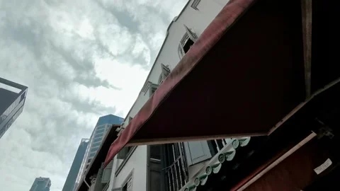 Cinematic shot of cloudy sky Stock Footage 157632765