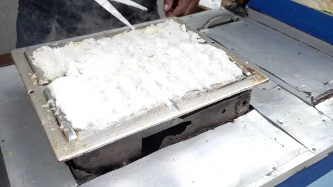 Cinematic shot. The making process of Bandros or Gandos Stock Footage 300360608