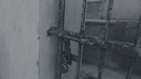 A Cinematic shot of old style gate Stock Footage 151282041