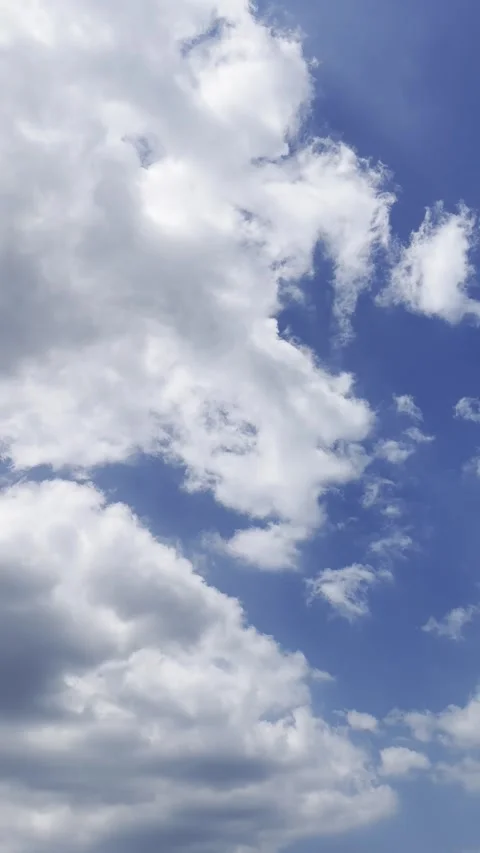 Cinematic sky timelapse featuring day clouds, sunset, night moon, and stars.. Stock Footage 334711021