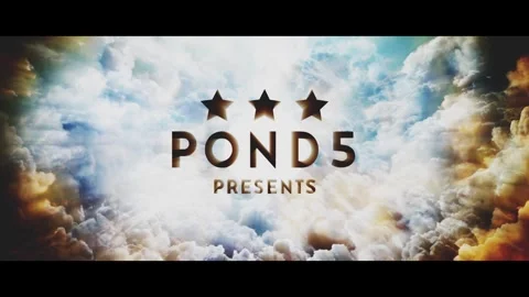 Cinematic Sky Titles After Effects stock