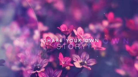 Cinematic Slideshow After Effects stock