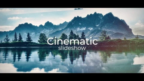 Cinematic slideshow Stock After Effects