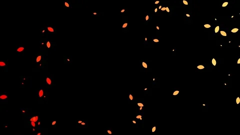 Cinematic slow motion of glowing particles falling Stock Footage 347136757
