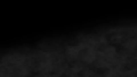 Cinematic Smoke Overlay Left to Right Motion on Black Background Stock Footage 331978811