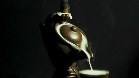 Cinematic Smoke Stream Stock Footage 164927417