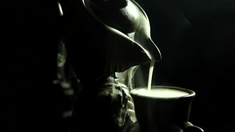 Cinematic Smoke Stream Stock Footage 164927485