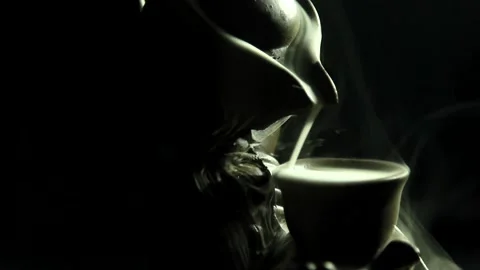 Cinematic Smoke Stream Stock Footage 164927566