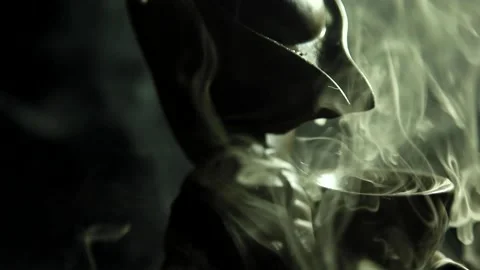 Cinematic Smoke Stream Stock Footage 164927615