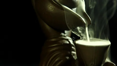 Cinematic Smoke Stream Stock Footage 164927740