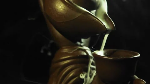 Cinematic Smoke Stream Stock Footage 164927984