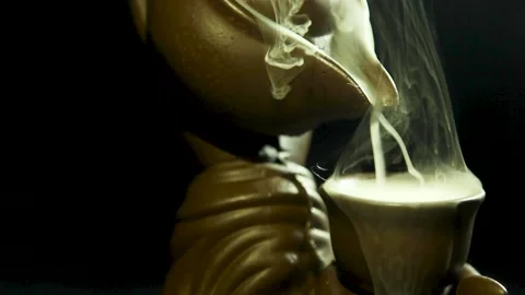 Cinematic Smoke Stream Stock Footage 164928067