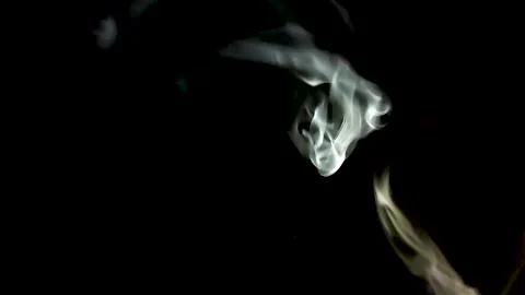 Cinematic Smoke Stream Stock Footage 164928293