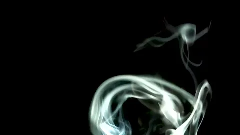 Cinematic Smoke Stream Stock Footage 164928578