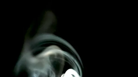 Cinematic Smoke Stream Stock Footage 164928640