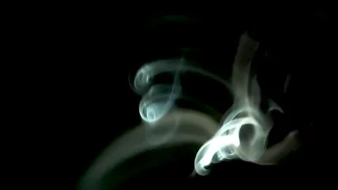 Cinematic Smoke Stream Stock Footage 164928752