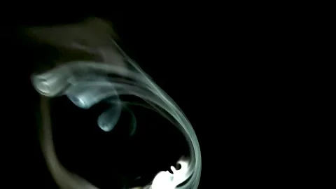 Cinematic Smoke Stream Stock Footage 164928812