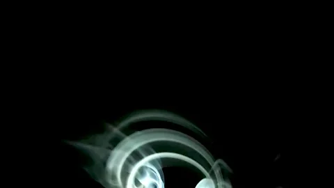 Cinematic Smoke Stream Stock Footage 164928845