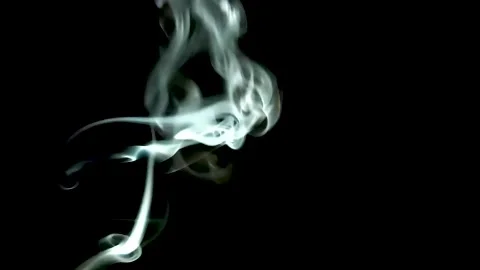 Cinematic Smoke Stream Stock Footage 164928896