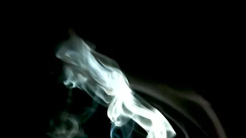 Cinematic Smoke Stream Stock Footage 164928936