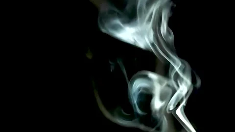 Cinematic Smoke Stream Stock Footage 164928982