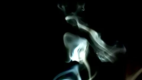 Cinematic Smoke Stream Stock Footage 164929071