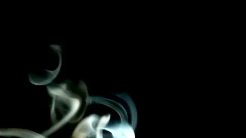 Cinematic Smoke Stream Stock Footage 164929110