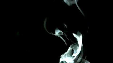 Cinematic Smoke Stream Stock Footage 164929282