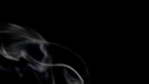 Cinematic Smoke Stream Stock Footage 164929492