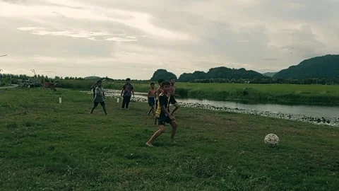 Cinematic soccer 库存影片 247484175