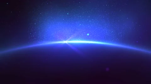 Cinematic Space Background Video stock 201299994