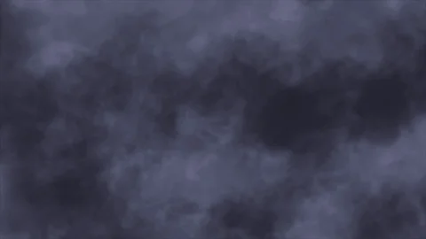 Cinematic storm clouds with lightning strikes reflecting Stock Footage 105784476