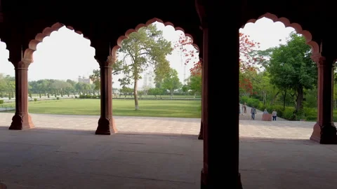 Cinematic Taj Stock Footage 184331769