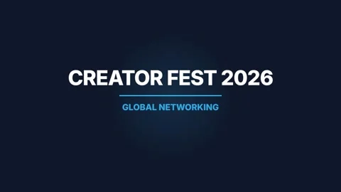 Cinematic tech event announcement background | Creative industry festival p.. Stock Footage 337501085