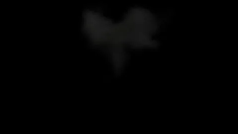 Cinematic Top Down Explosion with Massive Fire Blast Video stock 338357075
