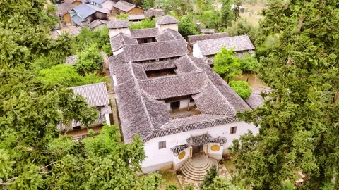 Cinematic Tour on the Ha Giang Loop Vietnam, Culture and Mountain Adventure Stock Footage 321524601