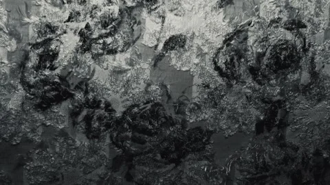 Cinematic tracking macro reveals sensory depth of black textured brocade jacquar Stock Footage 337550334