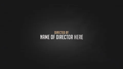 Cinematic Trailer in 4K After Effects stock
