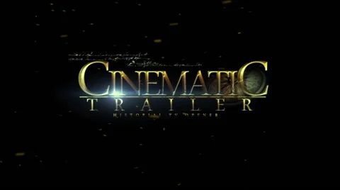 Cinematic Trailer Modèle After Effects