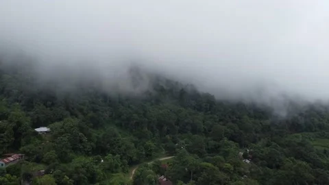 Cinematic video shot of cloud formation Stockbeeldmateriaal 237016628