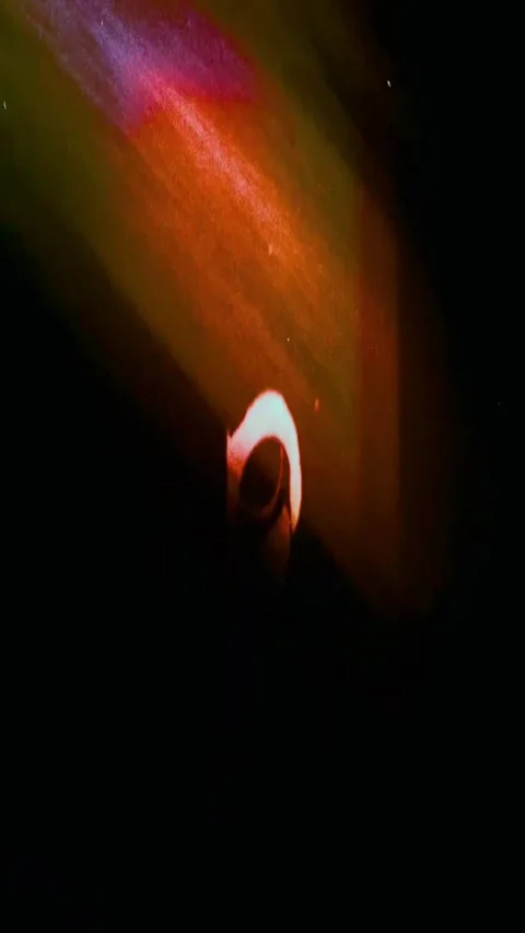 Cinematic video transition. Burn effect overlay. Stock Footage 339778920